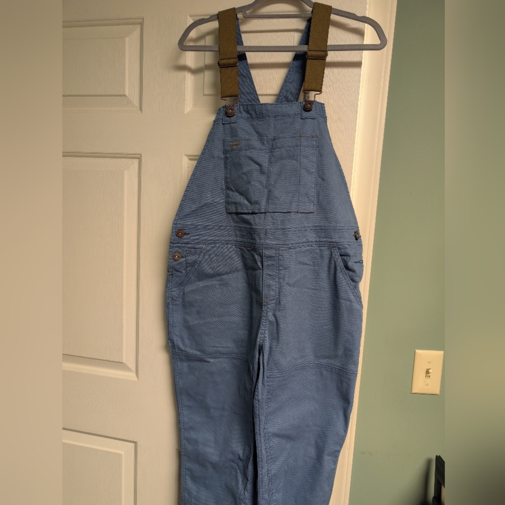 REI Cooperative Blue Denim Overalls